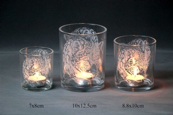 candle holder glass